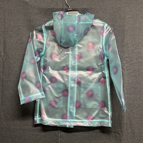 🔥3/$30🔥 NWT - Minnie Mouse Hooded Rain Jacket Blue - Size 4 and 5/6 - Picture 6 of 11
